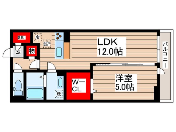 グラナーデ東葛西の物件間取画像